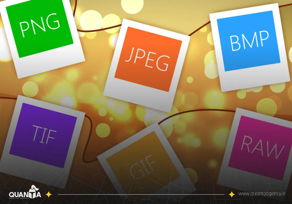 وکتور چند فرمت عکس که در کادر تصور به نخ آویزون هستند