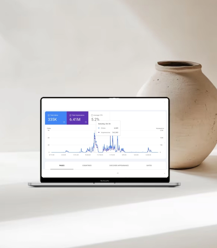 افزایش بازدید از دیسکاور گوگل